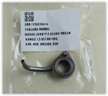 Yağlama Memesi Nissan Juke F15-Scanic-Mgn-Kng 1.5 Dci Hr16de-K9k-M9r-Mr20de-R9m