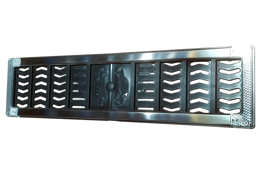 Plaka Altliği Paslanmaz Beyaz Reflektörlü 2 Li Takim Hirdavat