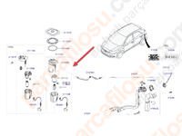 Yakit Deposu Hyundai İ20 Benzinli 1.2-1.4-1.6 08-14