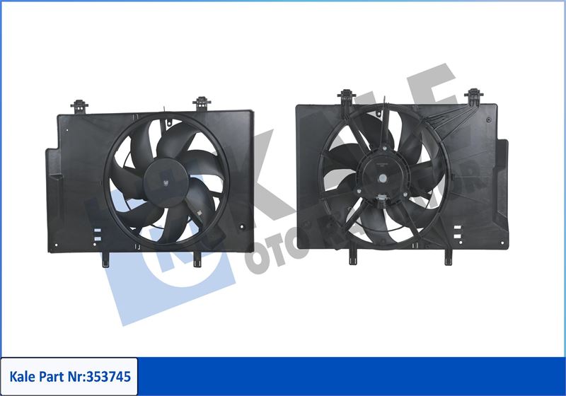Fan Motoru Davlumbazli Ford Transit Courier 13 1.6 Tdci