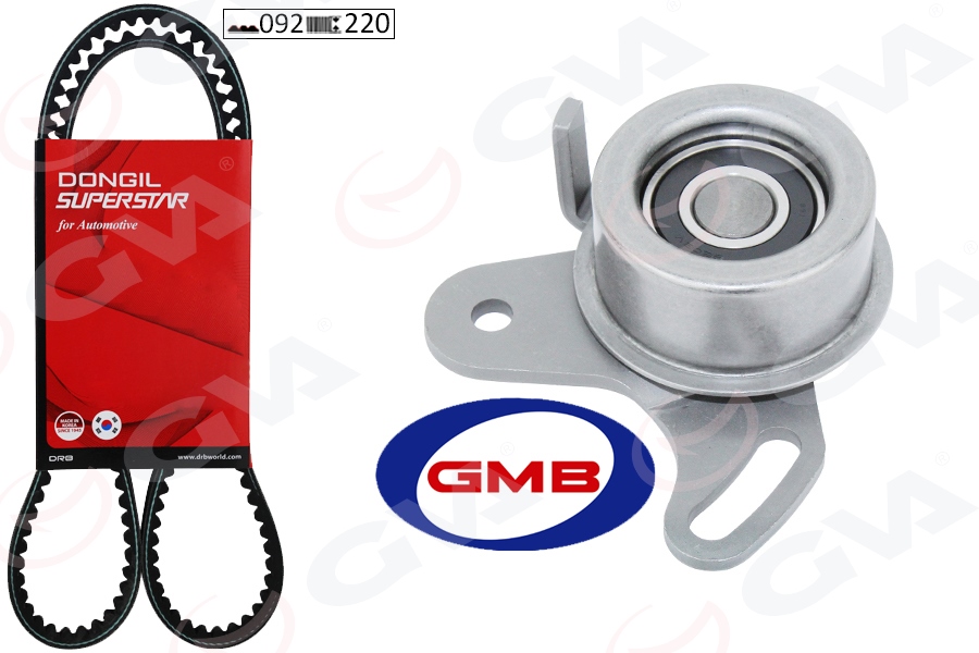 Triger Kayiş Seti Eksantrik Seti Hyundai Accent 1.3l 4g13 G4eh 95-00 / 1.5l G4ek Karbüratörlü 95-00 1 Kayiş 1 Rulman 092x220