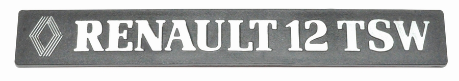 Arka Yazi Renault 12 Tsw R12