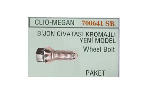 Bijon Civatasi Y.M. Clio-Mgn Delikli Pullu Kromajli