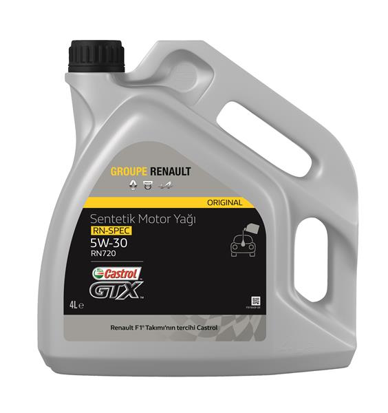 Motor Yaği 5w30 4lt Koli:4 Adet Renault Rn720 Onayli B2b230 C4