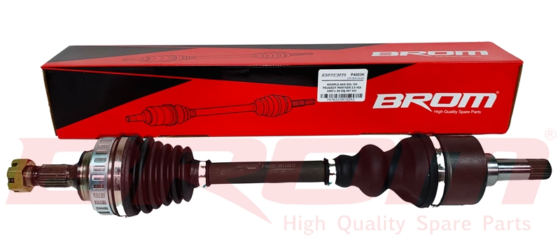 Komple Aks Sol Ön Peugeot Partner 2.0 Hdi Abs Li 29 Diş 597 Mm