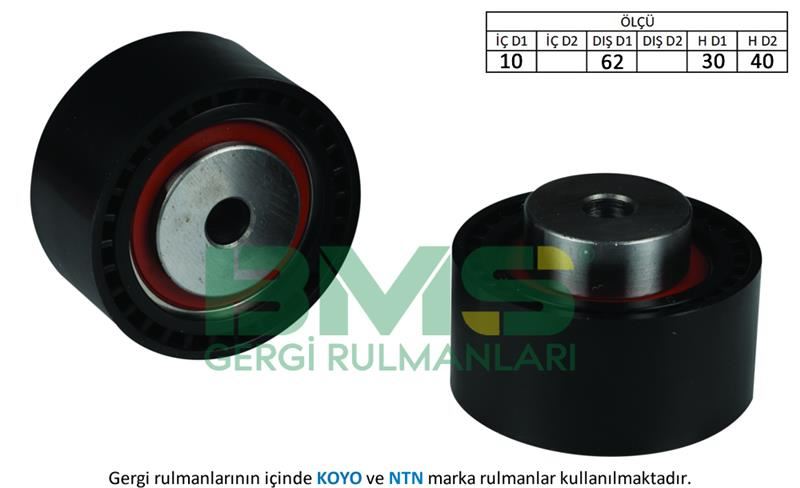 Eksantrik Gergi Rulmani Boxer 02- - Expert 00- -P406-607 00-04 -807 02- -C5-C8-Jumper- 2.2hdi