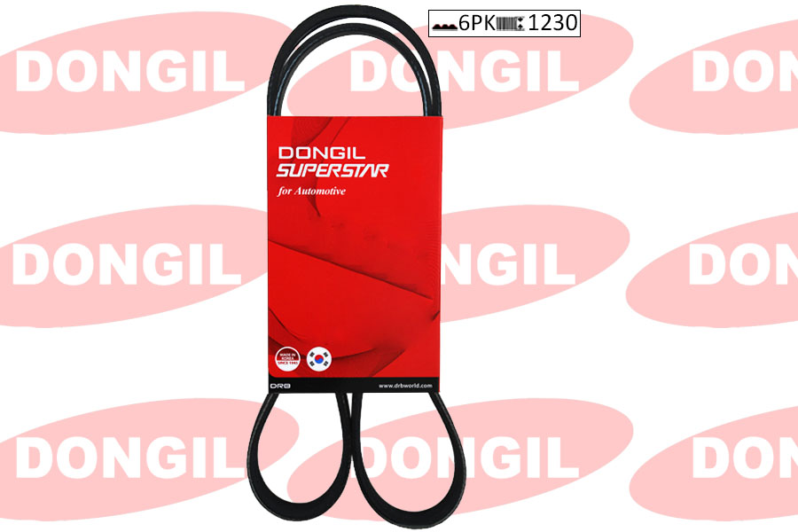 Kanalli Kayiş Fiat-Hyundai-Toyota Avensis Auris Corolla Rav4 Verso-Chery-Ford 6pk 1230