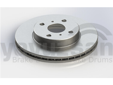 Ön Fren Diski Hava Kanalli Toyota Corolla 1.6l 4a-Fe Enjeksiyonlu Ae101 Ae111 92-00 255 Çap X 4 Bijon - Takım Disk Fiyatıdır