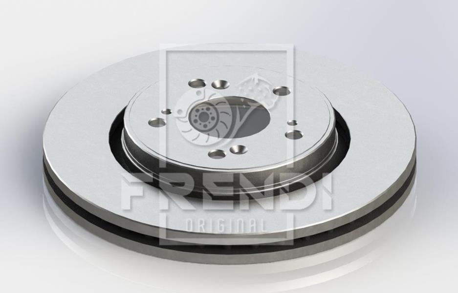 Ön Fren Diski Hava Kanalli Honda Cr-V 2.0l R20a2 Re5 06-12 / 2.2l N22a Ctdi Re6 Dizel 06-> / 1.6l N16a2 Re6 İ-Dtec Dizel 4x2 13-> 293 Çap X 5 Bijon - Takım Disk Fiyatıdır