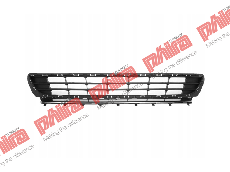 Tampon Izgarasi Ön Alt Orta Çerçevesiz Krom Vw Golf Vii 2012-2016