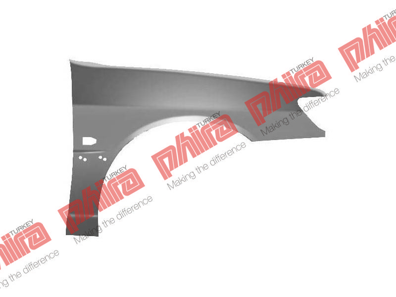 Çamurluk Ön Sağ Delikli Sac Peugeot 306 1997>