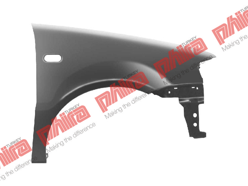 Çamurluk Ön Sağ Sinyal Delikli 15 İnç Sac Vw Polo 2000-2002