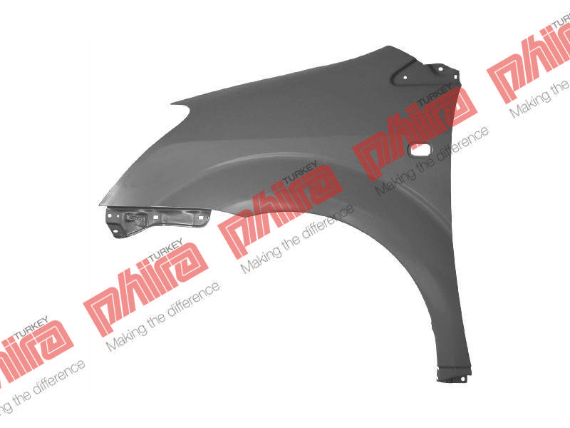 Çamurluk Ön Sol Sinyal Delikli Sac Toyota Verso 2004>