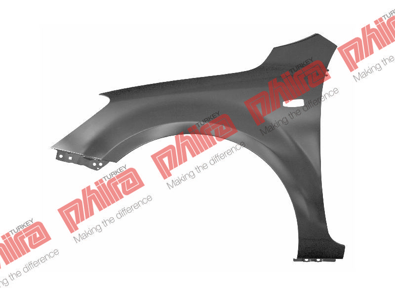 Çamurluk Ön Sol Sinyal Delikli Sac Kia Ceed 2007-2009