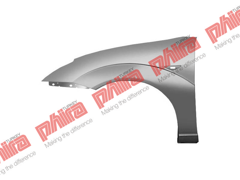 Çamurluk Ön Sol Sinyal Delikli Sac Ford Focus 1998-2005 Xs4116016cg