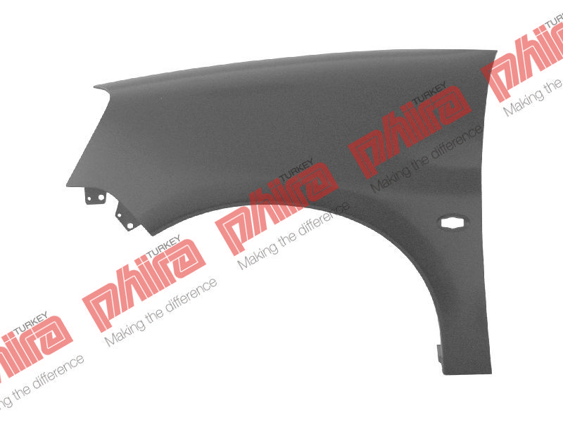 Çamurluk Ön Sol Delikli Sac Peugeot Partner 2007> 9824658580
