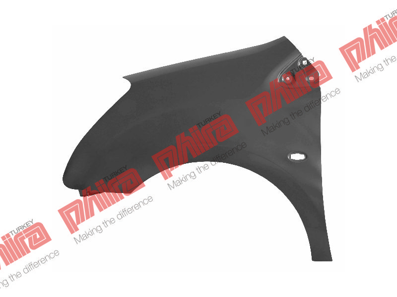 Çamurluk Ön Sol Delikli Sac Citroen Berlingo 2008>
