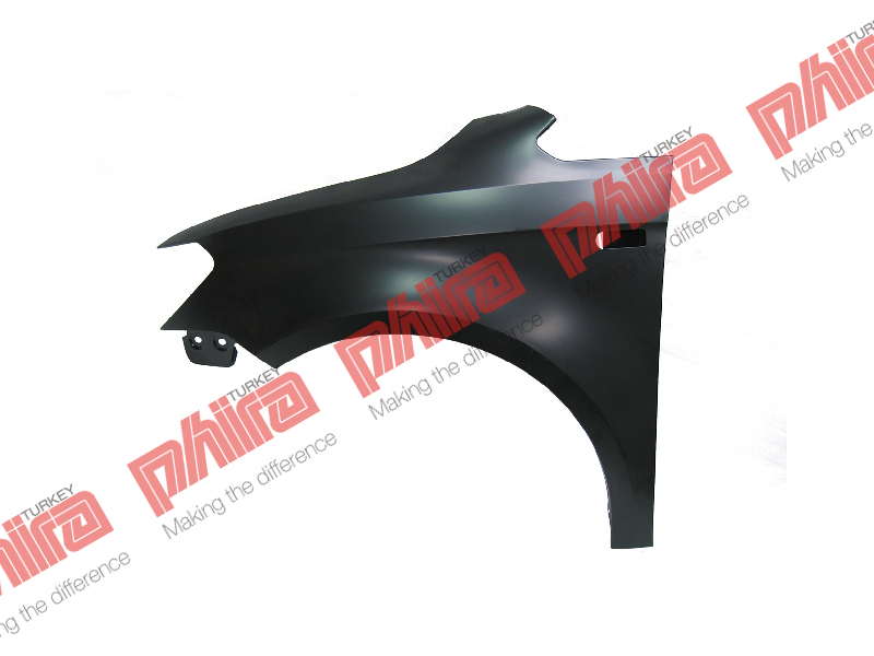 Çamurluk Ön Sol 2 Delikli Sac Volkswagen Caddy 2015>