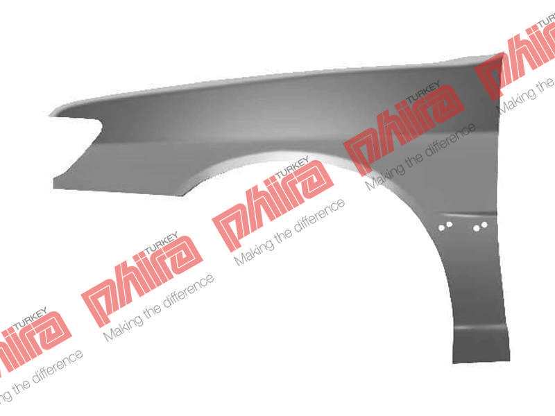 Çamurluk Ön Sol Deliksiz Sac Peugeot 306 1997>