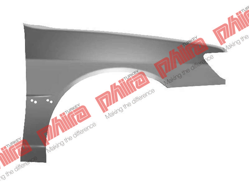 Çamurluk Ön Sağ Deliksiz Sac Peugeot 306 1997>