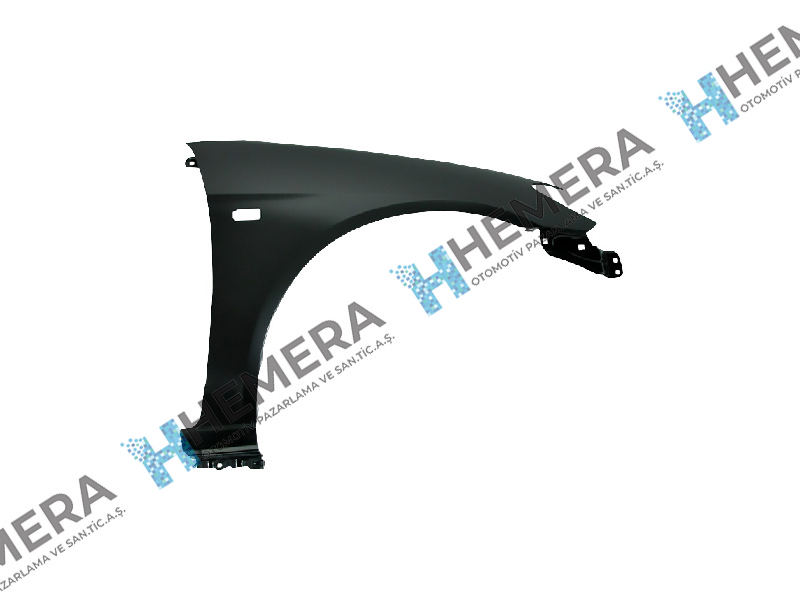 Çamurluk Ön Sağ Sac Sinyal Delikli Honda Civic 2004-2006