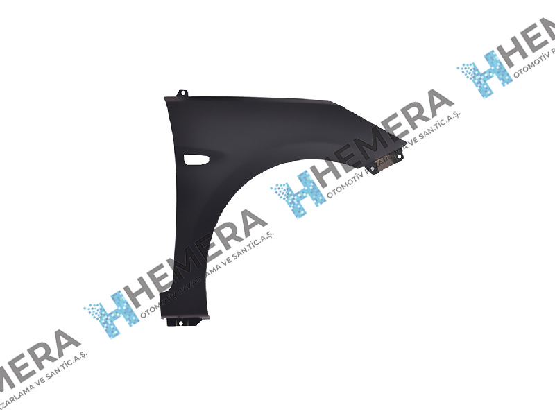 Çamurluk Ön Sağ Sac Sinyal Delikli Hyundai Accent Blue 2011-2018