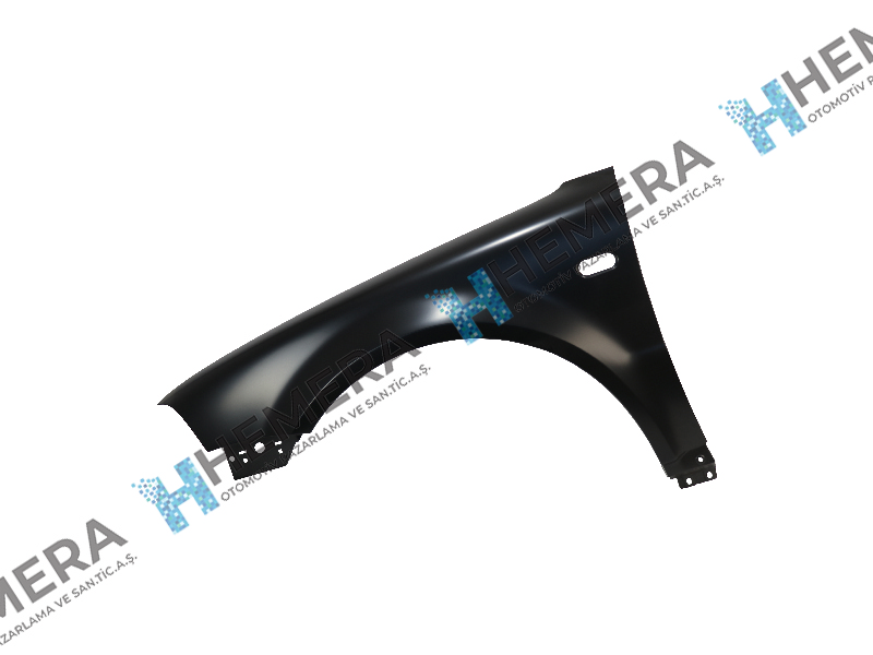 Çamurluk Ön Sol Sac Sinyal Delikli Volkswagen Passat 2001>