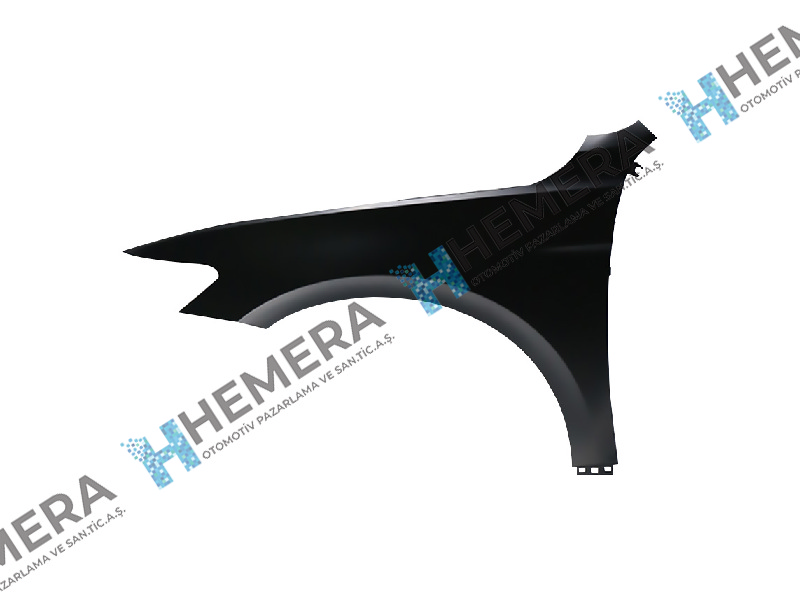 Çamurluk Ön Sol Sac Sinyal Deliksiz Volkswagen Passat 2015>