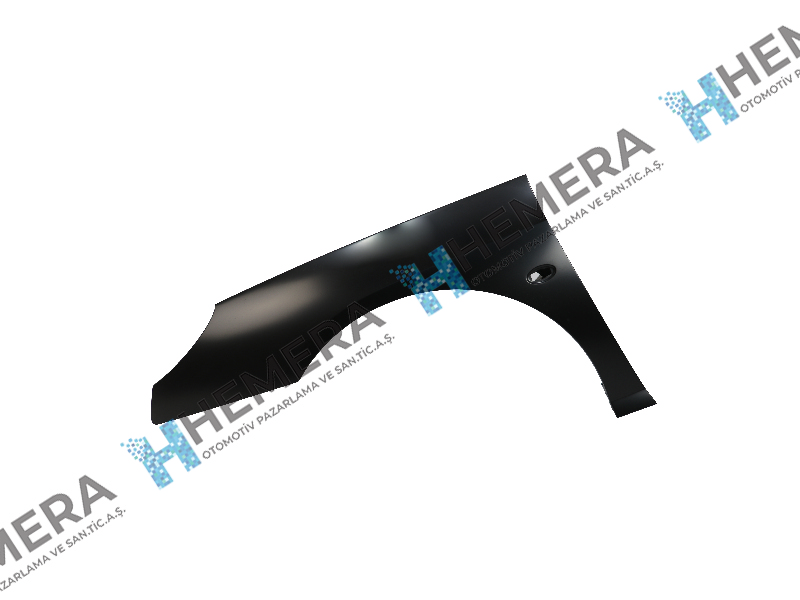 Çamurluk Ön Sol Sac Sinyal Delikli Peugeot 407 2004>