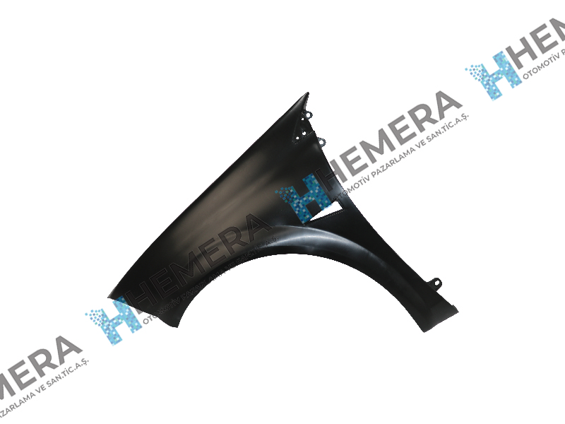 Çamurluk Ön Sol Plastik Sinyal Delikli Renault Megane Ii 2003-2008