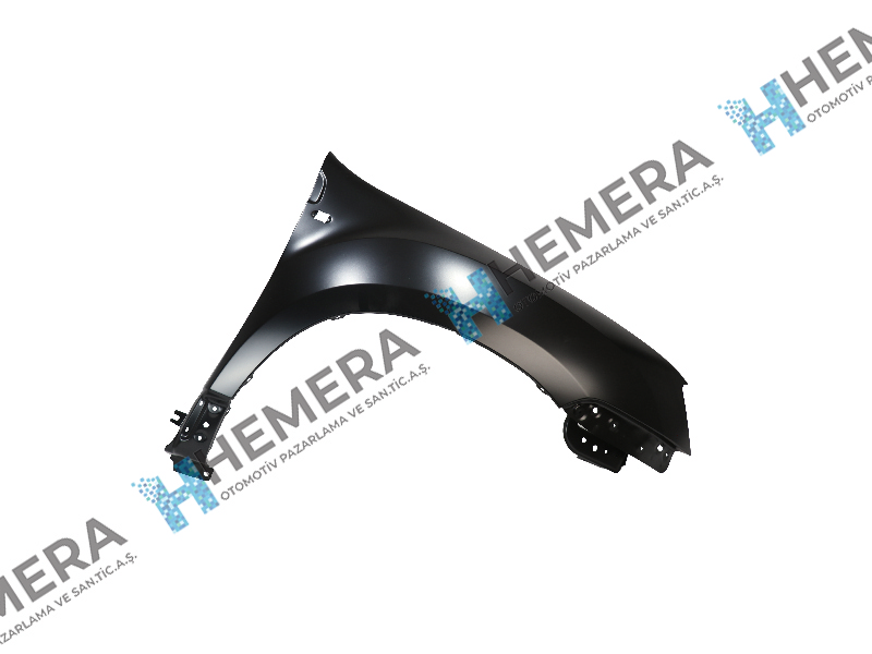 Çamurluk Ön Sağ Sac Sinyal Delikli Dacia Duster 2010>