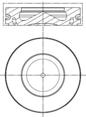 Piston Segman Std 84.00mm Bmw E60 E87 E90 E92 E93 F10 F20 F30 F32 F33 F34 F36 E83 E84 F25 F15 Mini R55 R61