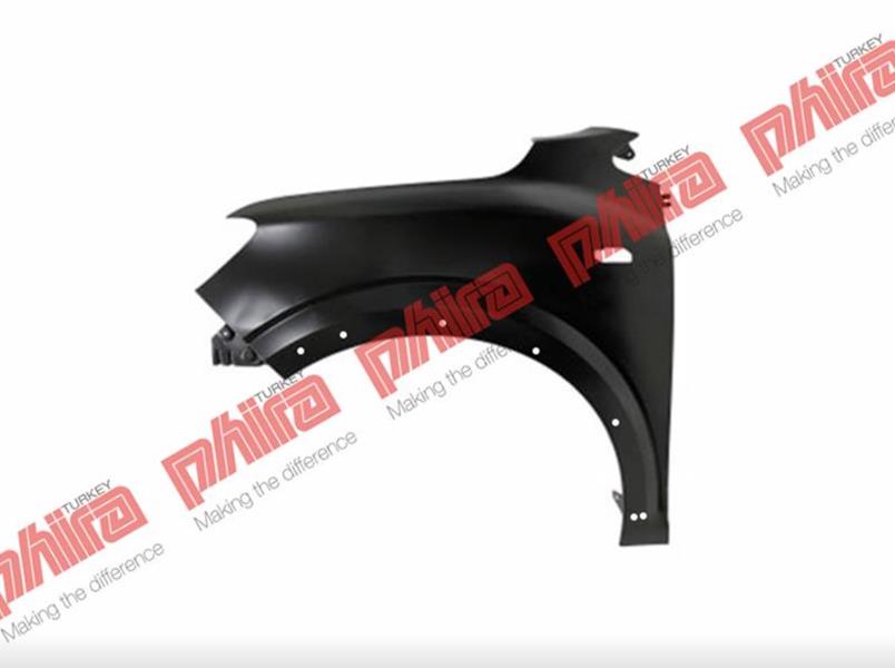 Çamurluk Ön Sol Dodik Delikli Sac Dacia Sandero 2021