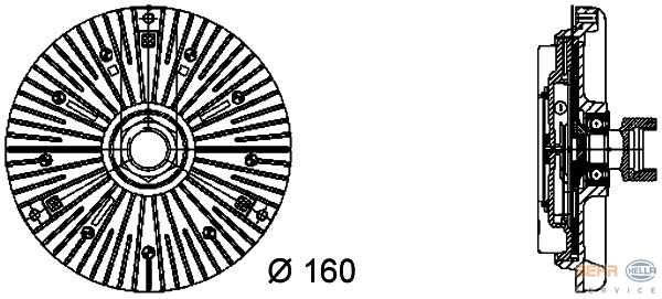 Fan Termigi Bmw M47 M57 M67 E46 E39 E38 E65 E66 E53