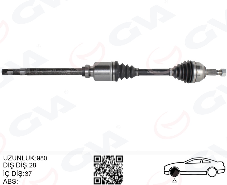 Komple Aks Sag On Fiat Scudo 270 2.0 Mjt 07-