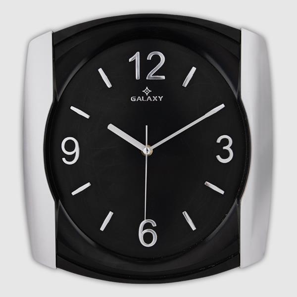 Duvar Saati Siyah Çerçeve Çap:29cmx 3.15cm Akrilik Boyali Ve Varak Baskili 2 Renk Abs Kasa Mineral Cam Sessiz Akar Makine Varak Baskili Kabartma Rakam Kasa Baski Alani: 110mm