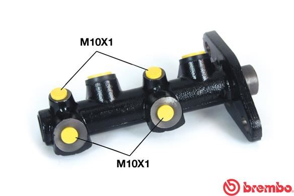 Ana Fren Silindiri Ford Fiesta Box Body/Mpv F3l. F5l 04/89-02/96-Ford Fiesta Hatchback Van Fvd 0