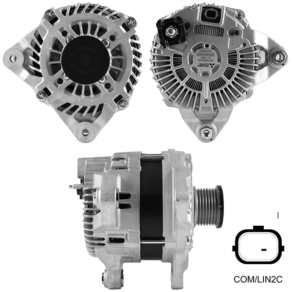 Alternator 12v 185 Amp Fiat Talento 1.6d-Nissan Nv300 1.6-2.0 Dci-Opel Vivaro 1.6 Cdti- Renault Megane-S