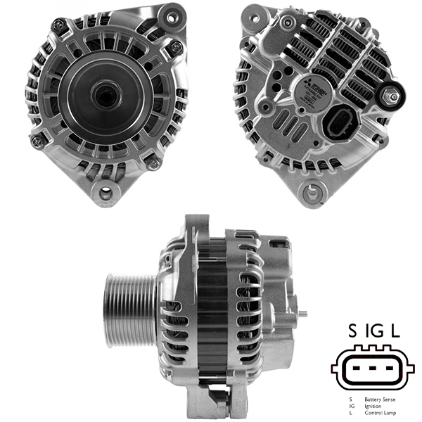 Alternator 24v 90 Amp Iveco 190-260-340-380-400-410-440-450-490-570-600-720-740-800 -