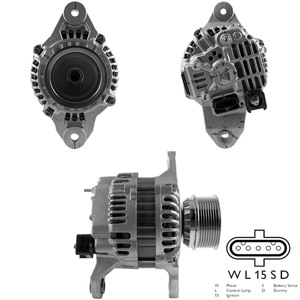 Alternator 24v 110 Amp Renault V.I.-Volvo Kamyon