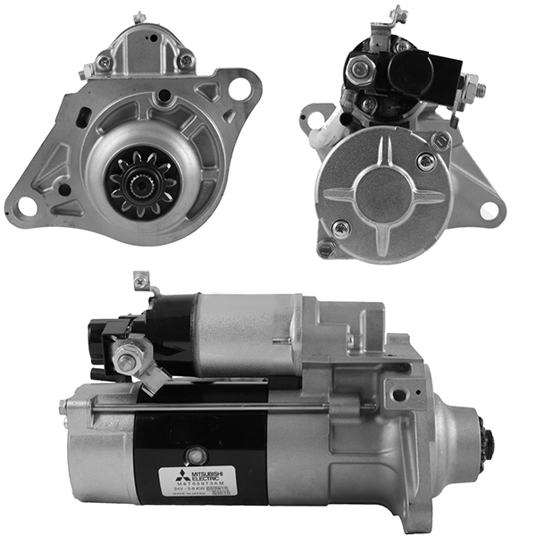 Mars Motoru 24v 5.0 Kw 11 Dis Hitachi Zx330-Zx350-Zx370 7.8-Isuzu 6hk1 Is Makinasi