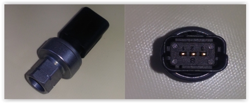 Klima Basinç Müşürü 3 Fiş P.Berlingo-C2-C3-C4-C5-C6-C8-Jumpy-Xsara-Scudo-206-207-307-3008-Exspert 2001-