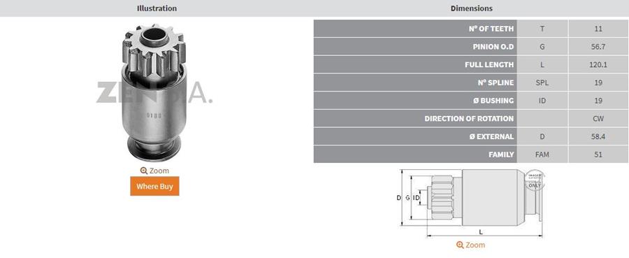11 Dis 40mt-42mt Prestolite-Clark-Case-Cummins Marine