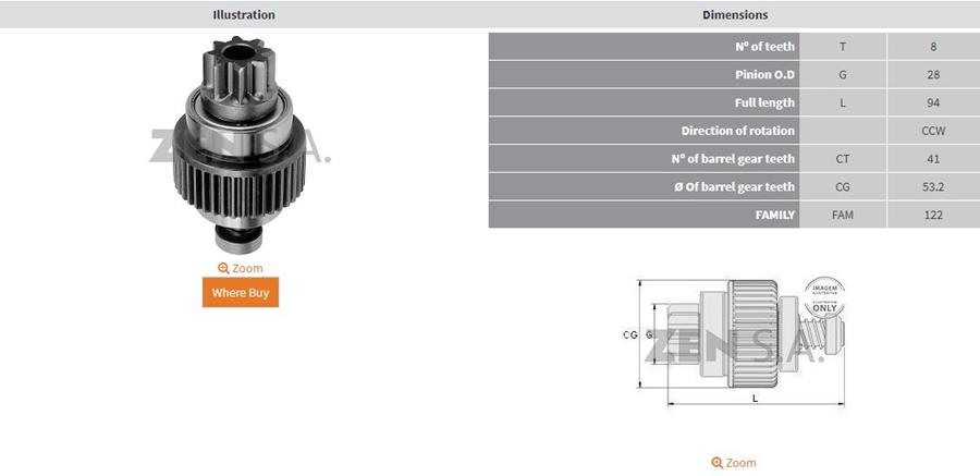 8 Dis Nissan E16-Nx1600-Nx2000-Pulsar 1.6-Sentra 1.6 Ccw