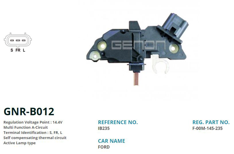 12v Ford Courier-Fiesta-Ka 14mm S. Fr. L