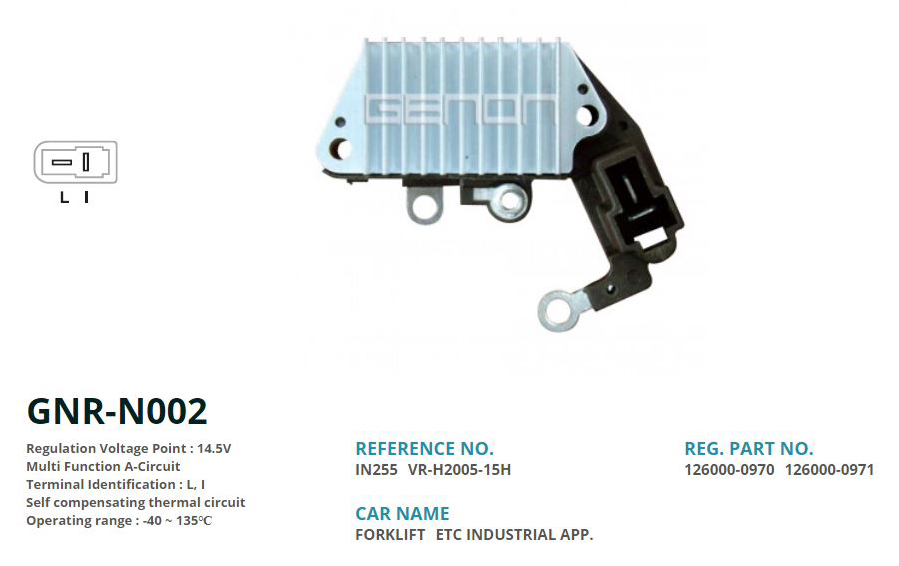 12v Daihatsu-Subaru-Forklift Is Makinasi 57.5mm Li