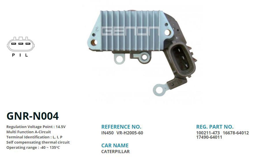 12v Caterpillar-Forklift 57.5mm L I P
