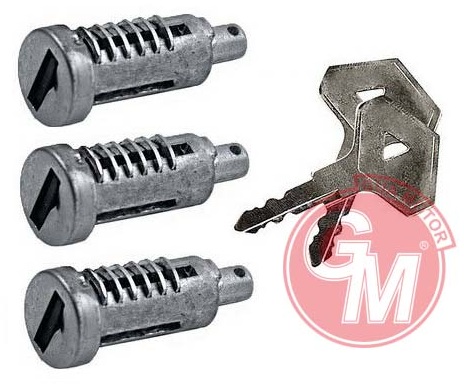 Kapi Kilit Şifre Takimi 3 Lü Set Renault R12 Toros