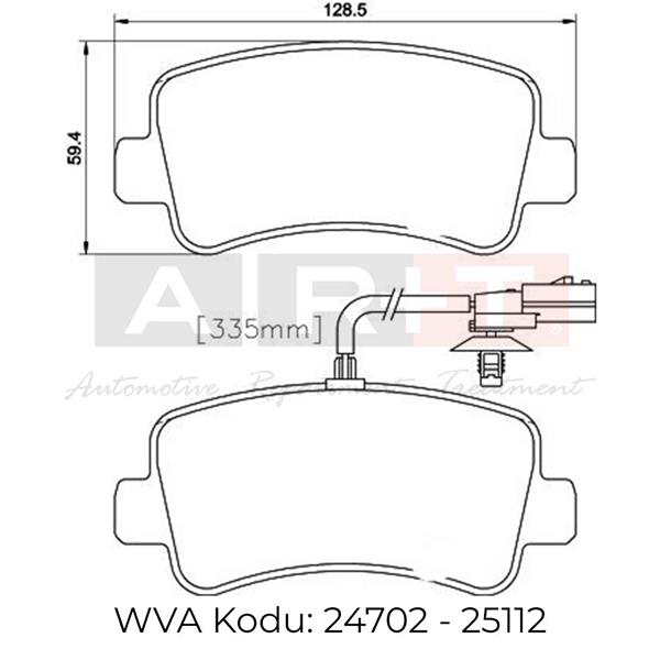 Arka Balata Renault Master Iii 2.3 10- Movano B Arka