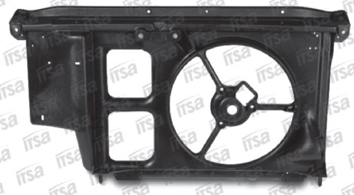 Fan Davlumbazi Ön Klimasiz Plastik Peugeot 206 1998>